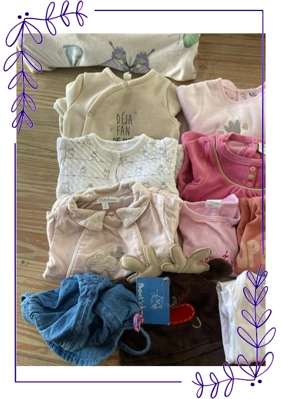 Lot niña 3 meses (16 piezas) – photo 2